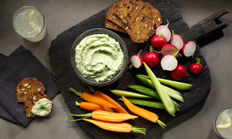 Matcha Edamame Green Onion Dip | Sugimoto Tea Company