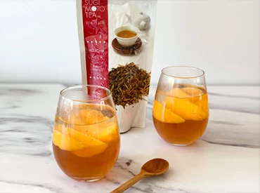 Image for Post - Hojicha Peach Jelly